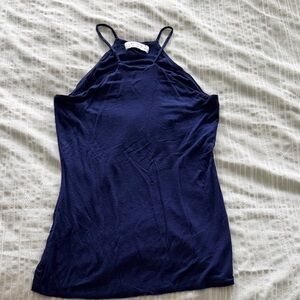 Bailey 44 Deep Blue / Navy Halter Tank Top